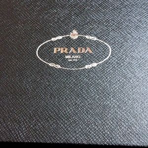FINAL B4 DONATE.Empty prada Box and dust cover. Last and final